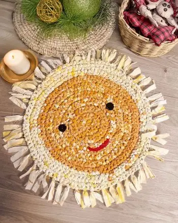 Happy Sun Rug