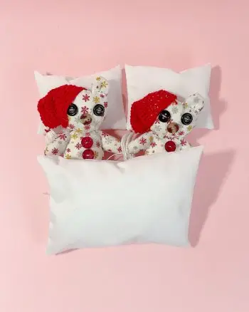 Snuggly Snowflake Bear Duo